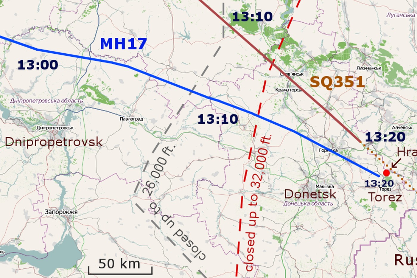 Закриття повітряного простору: NOTAM, райони обмежень і наслідки для цивільних рейсів